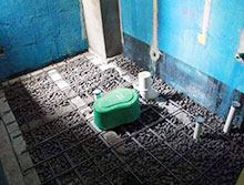 輕質陶粒回填工藝